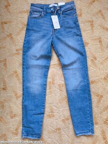 Dámské džíny - vel.XS/S - nové - Reserved, Sinsay - 4