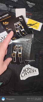 Kalhoty helma bunda teplejší kalhoty rukavice - 4