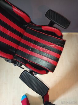 Herní židle Yankee červená - 4