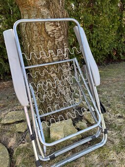 Kovové zahradní křeslo - 4