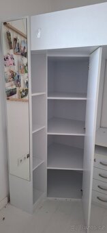 Postel Palanda Patrová postel Psací Stůl Skříň - 4