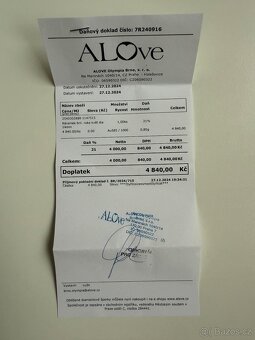 Náramek bílé zlato s diamantem V ZÁRUCE - 4