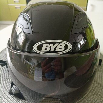 NOVÁ helma na motorku, babetu skútr atd. - 4