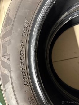 Prodám pneu nexen 215/60 R17 96 H, nové 4ks - 4