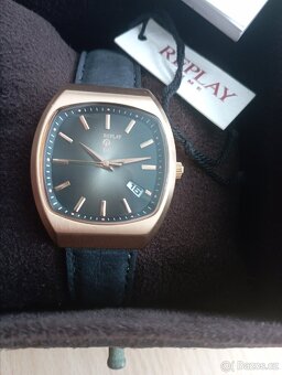 Hodinky REPLAY nenošené,na baterku - 4