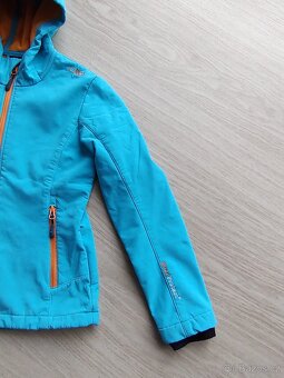 Dětská jarní / podzimní bunda zn. CMP Winf ProTech, vel. 152 - 4