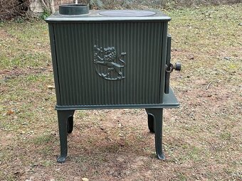 Kamna Jotul 602 - Zelený smalt - 4