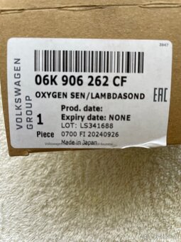 Lambda sonda 06K906262CF, Škoda Superb. - 4