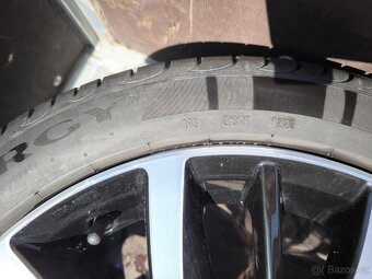 Orig.VW disky 17" Borbet s pneu Pirelli 225/45/17 DOT 1223 - 4