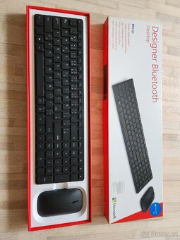 Bluetooth klávesnice a myš Microsoft Designer - 4