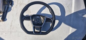 Zkoseny triramenny volant audi A6 4K sline F1 MF - 4