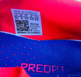 Dětské kopačky zn. Adidas Predator 35,5 - 4