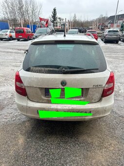 Škoda Fabia II 2 1.6 TDi 55 kw CAY bílá na díly - 4