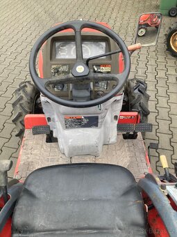 Japonský malotraktor Mitsubishi MT201, traktor 4x4 - 4