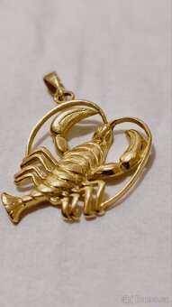 Zlatý přívěsek, 585/1000, 14 karátů, 4,22 gr. - 4