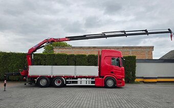 Scania R500 6x2 - valník s hydraulickou rukou - 4