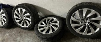 Prodám alu kola 17" + pneu Pirelli All Season 235/45 R17 - 4