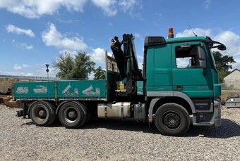Mercedes-Benz ACTROS 2644-6x4-Valník+HR-PALFINGER PK 24001K - 4