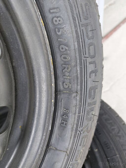 Kompletní kola 15" na Škoda Fabia III. letní - 4