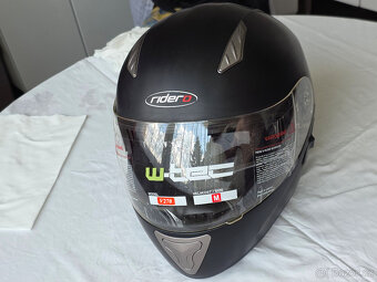 MOTO HELMA W-TEC V270 - VELIKOST M - PĚKNÝ STAV - 4