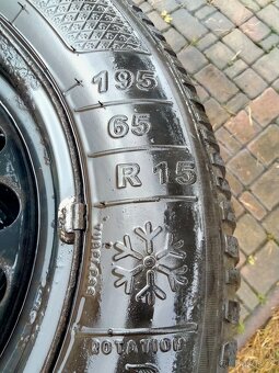 Zimní kola Octavia II 5x112 6Jx15 ET 47 - 4