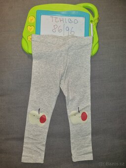9x Legíny, 1x tepláky, 1x kalhoty- 11x, vel 92 (příp. 86/96) - 4