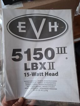 Lampový zesilovač EVH 5150iii LBX-ii, 15W - 4