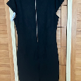 Dámské černé šaty se zipem, vel.L, NOVÉ - 4