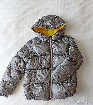 Dětská zimní bunda bronz, vel.128/134 - 4