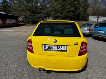 Škoda Fabia 1.9 TDI RS - žlutá Sprint původ ČR - 4
