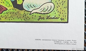 Josef Lada - litoofset 2ks, signováno, 34x48,5cm - 4