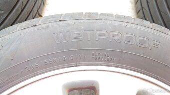 4x ALU disky Volvo 5x108 R16 - SLEVA - 4