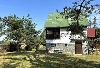 Zděná chata Stebno u Petrohradu, pozemek 835 m2, rybník - 4