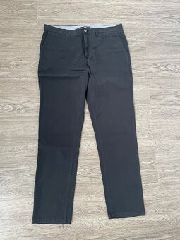Pánské společenské kalhoty 2ks (modré, černé) vel. 36/32 - 4