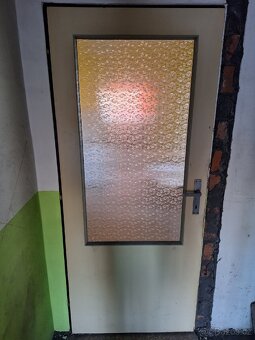 Interiérové prosklené dveře 80 pravé a levé - 4