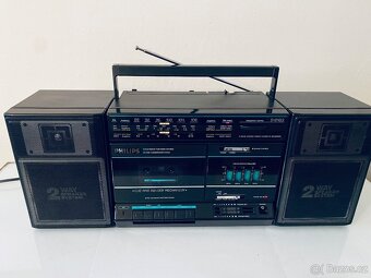 Radiomagnetofon Philips D -8483, rok 1987 - 4