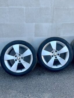Skoda Denom 5x112 r17 225/45 r17 letne pneu - 4