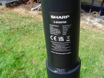 PRODÁM ELEKTROKOLOBĚŽKU ZN.SHARP EM-KS2AEU-B - 4