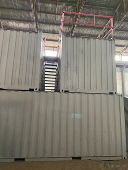 Na prodej / For Sale: 4× 20ft kontejnery se schodišti a tera - 4