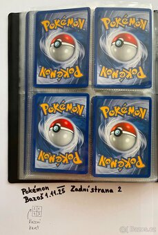 Kusové karty TCG Pokémon STARÉ PŘES 20LET (ORIGINÁL) - 4