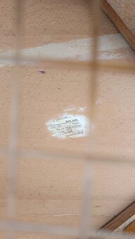 Retro stolky s výpletem pod vrchní deskou - 4