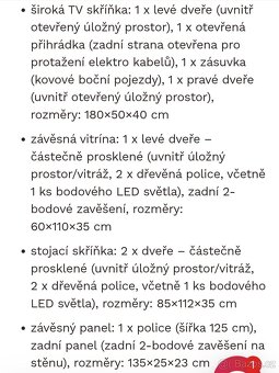 Obývací stěna - 4