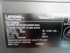 PC Lenovo ThinkCentre E73 - 4