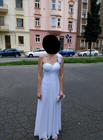 Svatební/společenské šaty, velikost 36 - 4