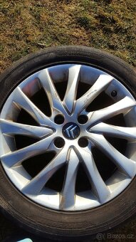 Alu kola Citroën s letními pneu R17 - 4