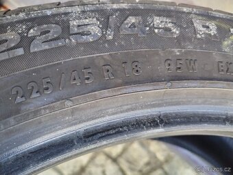 225/45/18 letni pneu CONTINENTAL a HANKOOK 225/45 R18 - 4