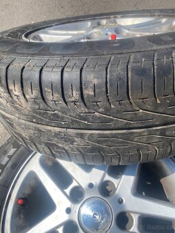 Sada kol na BMW e46 + pneu 195/65/15 - 4