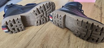 Dětské kožené boty Tommy hilfiger, vel. EU34 - 4