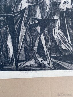 Jiří Kodym / lept / grafika / velkoformátová / 1968 / - 4