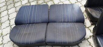 ŠKODA 105,120,130, stará sada sedadel - 4